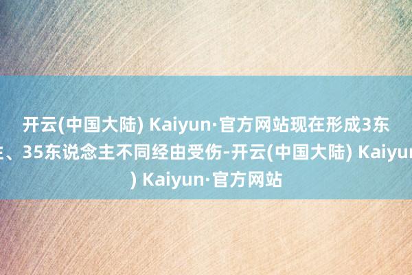 开云(中国大陆) Kaiyun·官方网站现在形成3东说念主牺牲、35东说念主不同经由受伤-开云(中国大陆) Kaiyun·官方网站